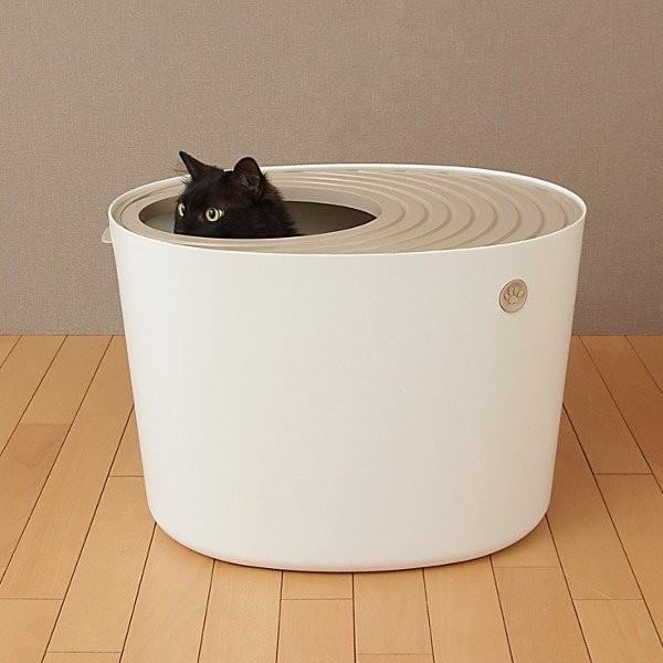 伊勢原ねこ様　①専用　透かしレンガ IRIS OHYAMA 猫 トイレ＆猫砂 セット品 上から猫トイレ