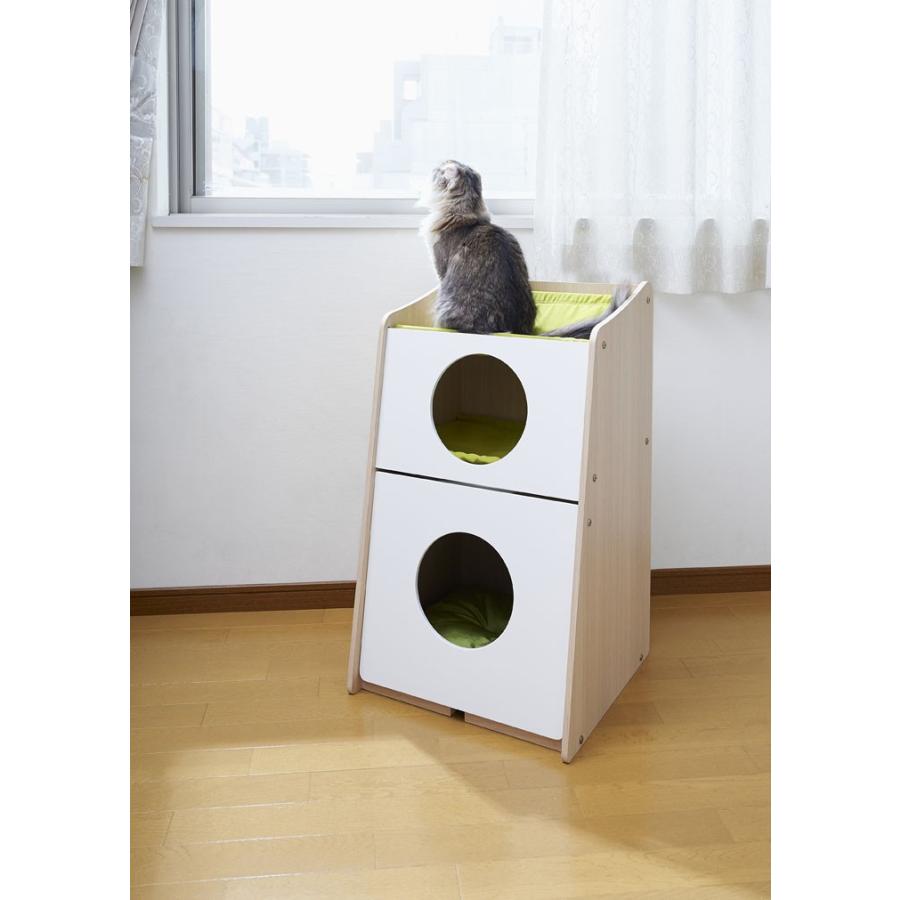 猫トイレ 大型 おしゃれ ペットベッド ベッド 収納 キャットハウス 猫
