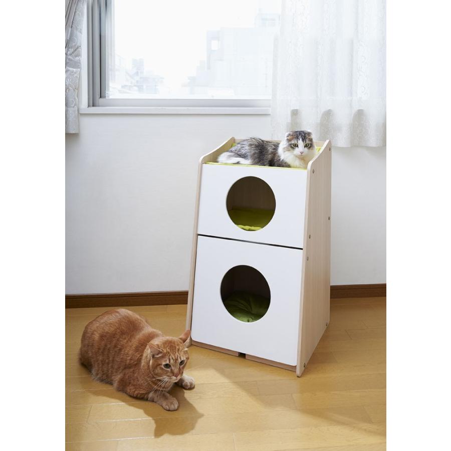 猫トイレ 大型 おしゃれ ペットベッド ベッド 収納 キャットハウス 猫