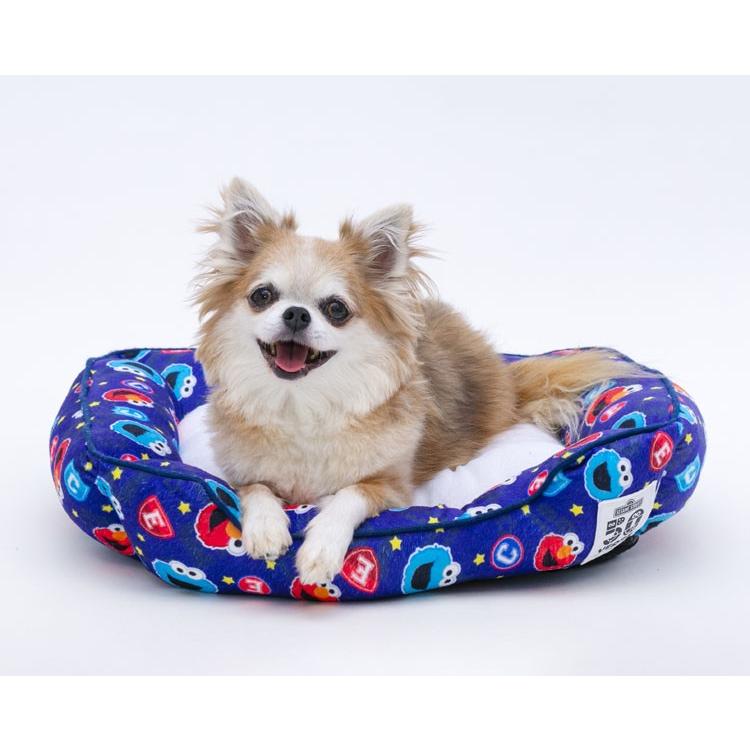 在庫一掃セール 犬 猫 ベッド ペットベッド 冬 かわいい おしゃれ あったか セサミストリート スクエアベッド S ラブリーペット D M わんことにゃんこのおみせ 通販 Yahoo ショッピング