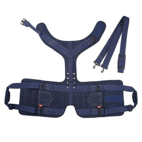 犬ハーネス 犬介護 大型犬 With 歩行補助ハーネスLaLaWalk大型犬用 デニム 2TA0018-85 トンボ (D)