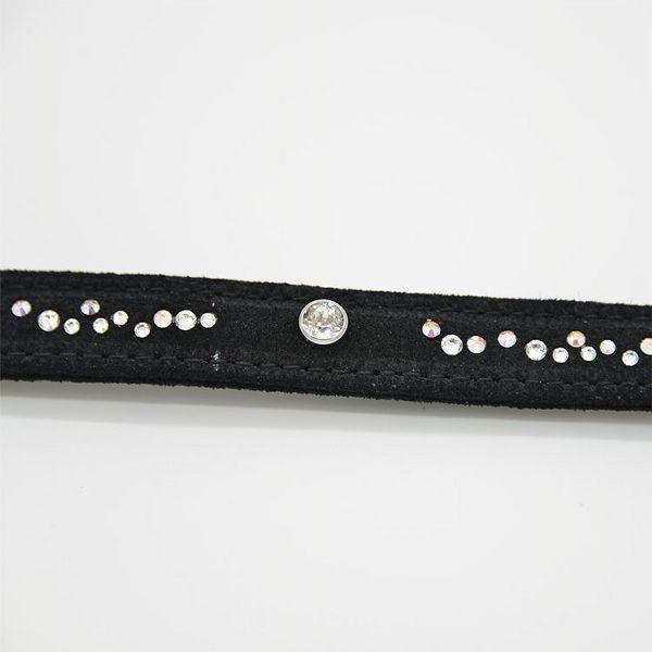 首輪 犬 おしゃれ 犬用 本革 カラー スエードレザー ハヤブサ Leda