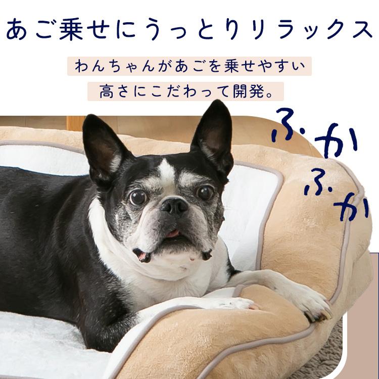犬 ベッド Lサイズ スクエア カバー 取り外し可 洗える 抗菌 防臭