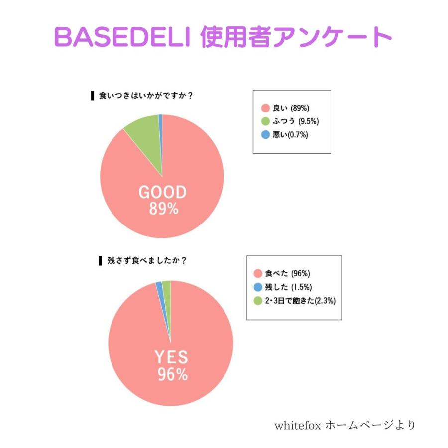 whitefox 【BASEDELI 】　500ｇ　愛情 手作りごはん　ペット用品　犬用品　ドッグフード　国産　無添加  発酵食品｜wannyankoubou｜07