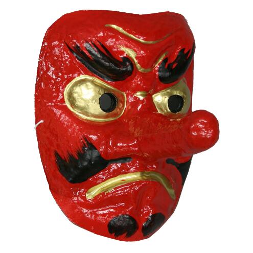 天狗のオメン 大人気の天狗のお面です。プラスチック製ではありません