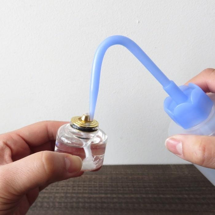 二回使用　リフレッシュキャンドル カメヤマキャンドル オイルキャンドル用 プチボトル4H 箱入り