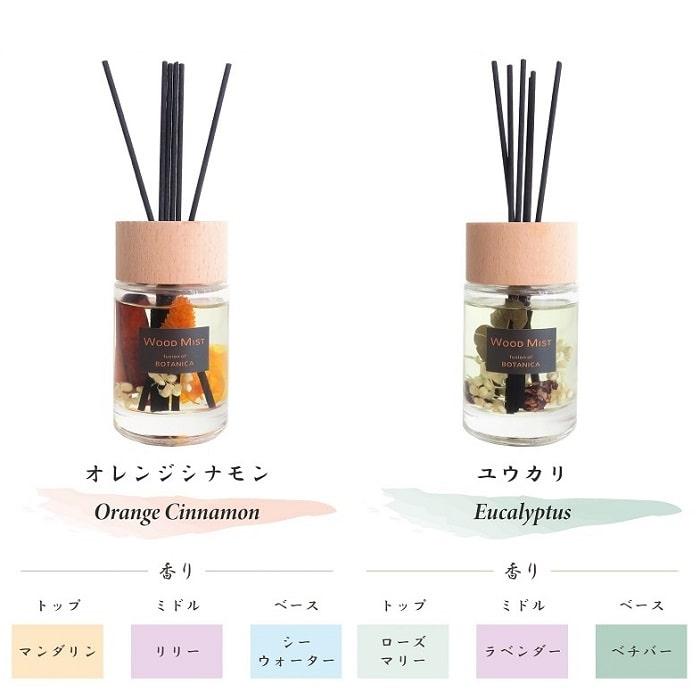 BOTANICA（ボタニカ） アロマ リードディフューザー ウッドミスト 