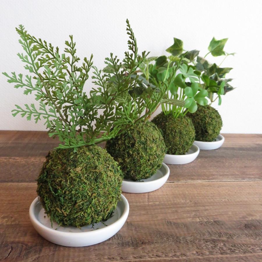 観葉植物 サービス 造花 Wa Bonsai 和盆栽 消臭 和モダン 苔玉 インテリア Ct触媒加工