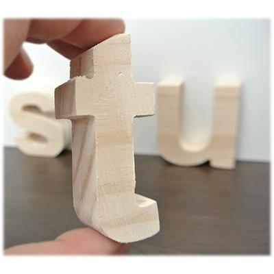 アルファベット オブジェ 小文字 (s〜z他) 木製 文字 パーツ 結婚式