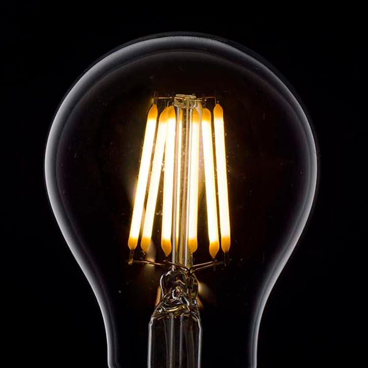 オーム電機 LEDクリア電球 E-26 60W形相当 (電球色) LED電球のE-26