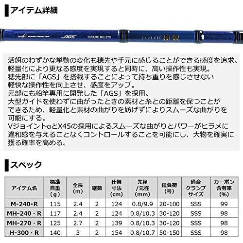 ダイワ(DAIWA) 20 極鋭ヒラメ MH-270・R｜wanpaku-shop｜04