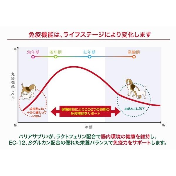 バリアサプリ パピー・ジュニア 180g 日本製 犬用 AM0｜wanpaku｜03