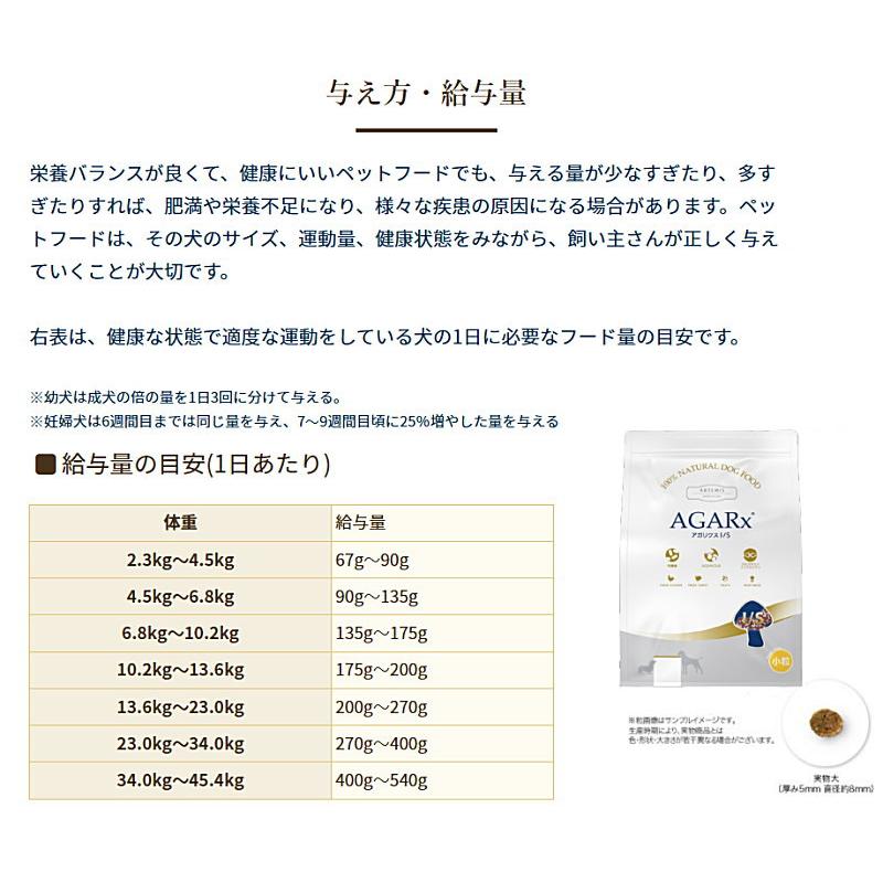 AGARx I/S 送料無(特) アーテミス アガリクスI/S 小粒 1kg 犬用