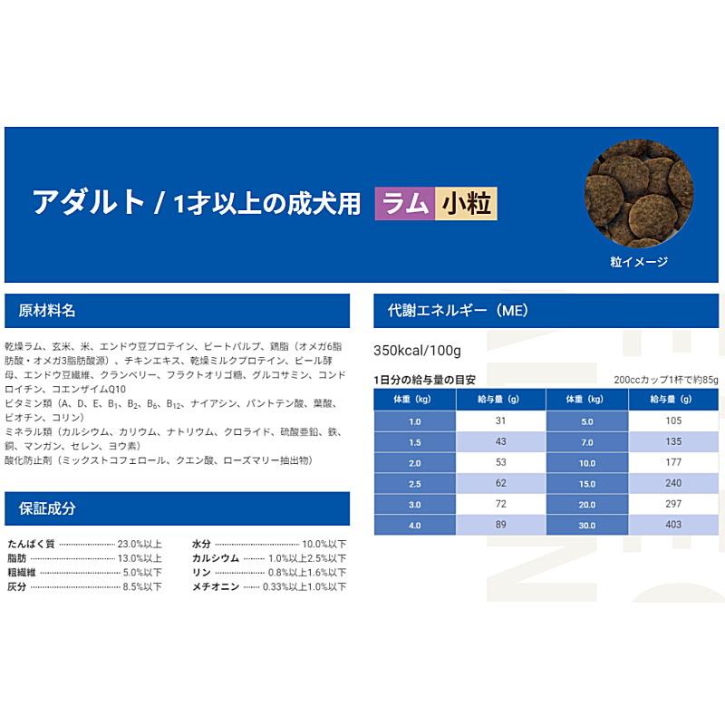 SELECT BALANCE クーポン有) セレクトバランス 犬用 アダルト ラム