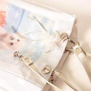 雨の日も安心☆お気に入り写真をプリントするアレンジ自由なクリアトート |  | 01