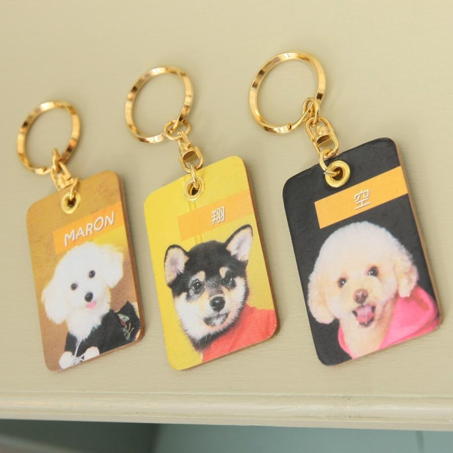 鍵と一緒に常に持ち歩くならコレ！本革キーホルダー（オリジナルプリント） |  | 02