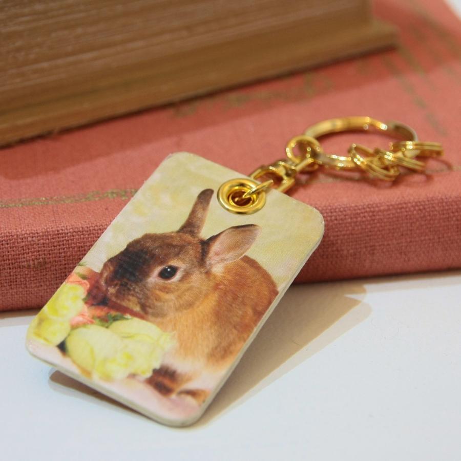 鍵と一緒に常に持ち歩くならコレ！本革キーホルダー（オリジナルプリント） |  | 03