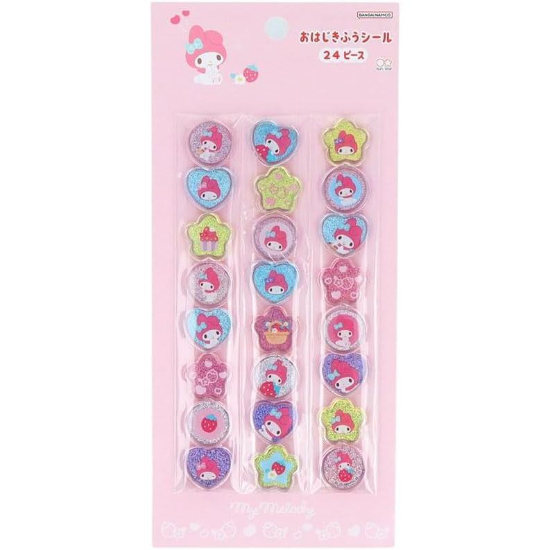 サンリオ ぷっくりシール おはじきシール 14枚 まとめ売り 楽天市場】サンリオキャラクターズ キラコロ おはじきシール クロミ