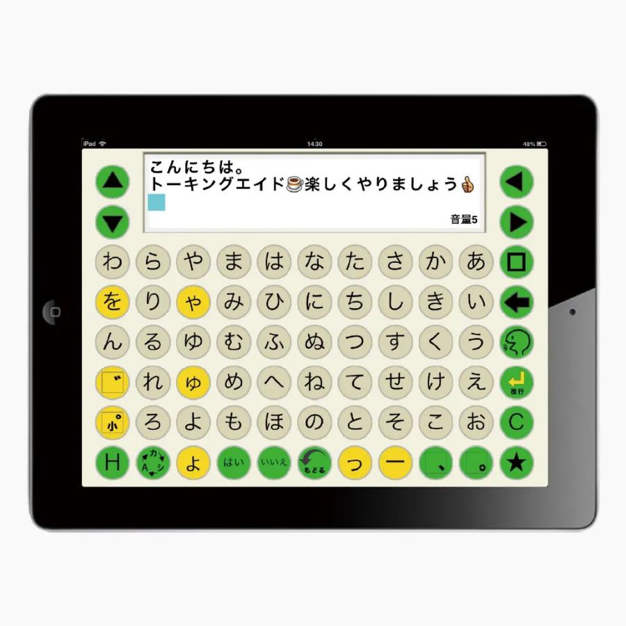 トーキングエイドプラス for iPad テキスト入力版ライセンスID（手引