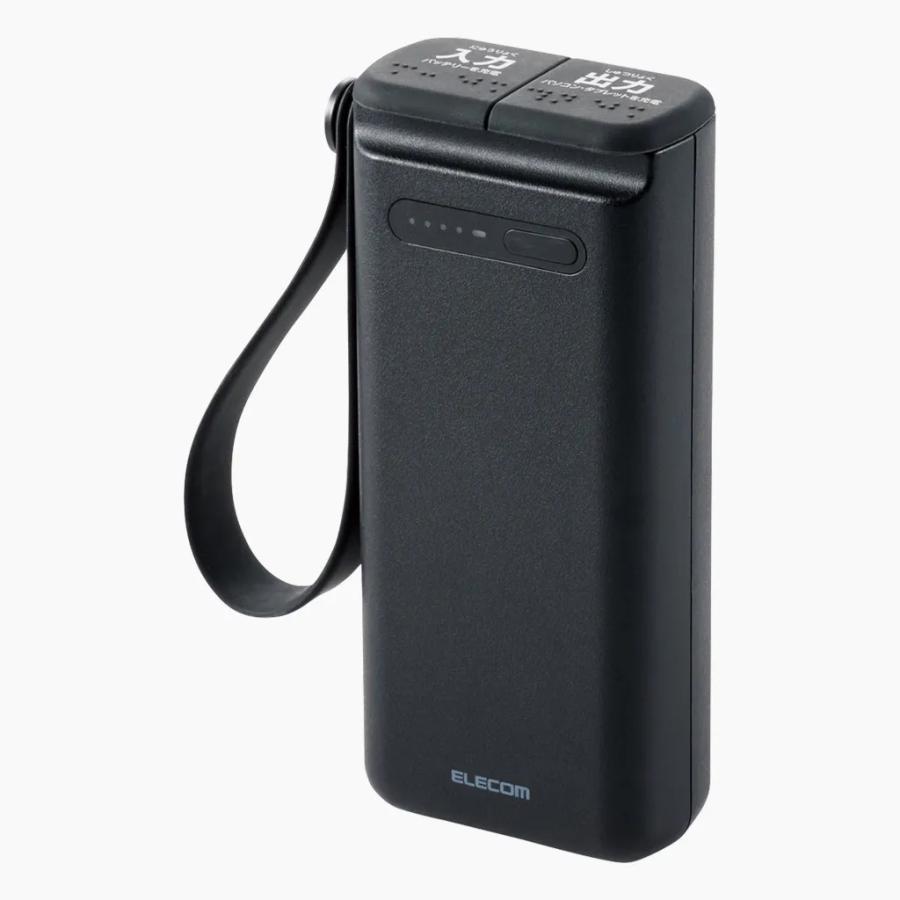 ELECOM リン酸鉄 モバイルバッテリー (30000mAh/PD45W+7.5W/C1+A1
