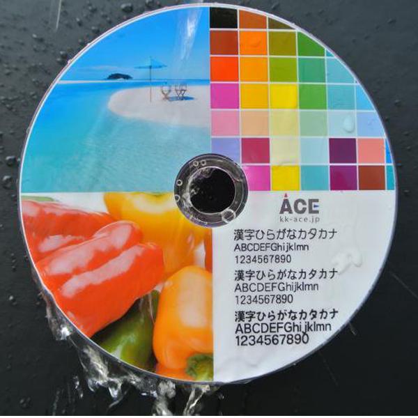 業務用 ウォーターシールド CD-R ワイドプリンタブル ACE Professional CD-R80WPPSB-WG 600枚セット｜wanted-llc｜02