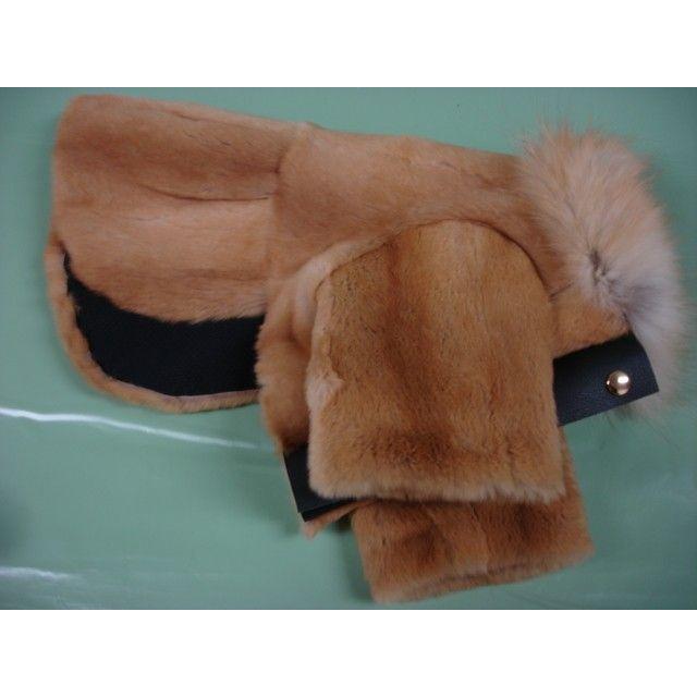 小型犬 毛皮 コート ウィゼル ナチュラル 4号サイズ : ファーリアー