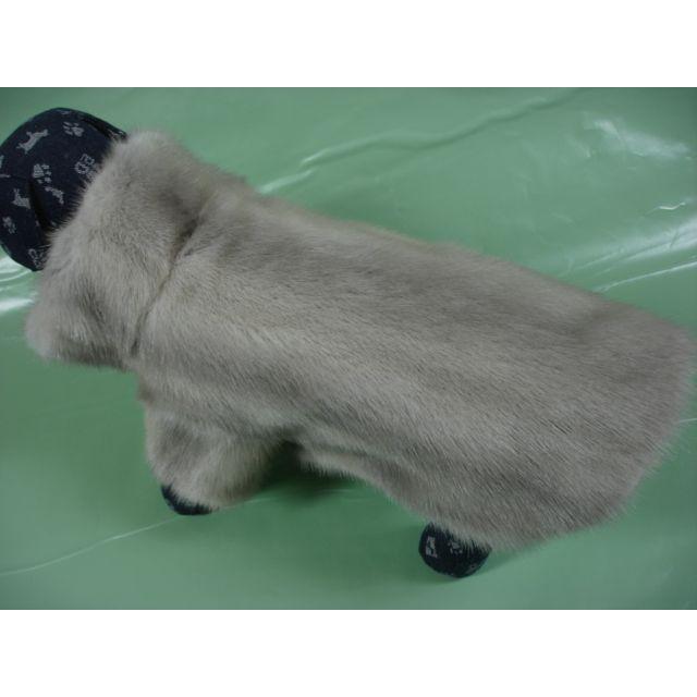 最終お値下げ犬服Furrier-Egami サファイヤミンクコート