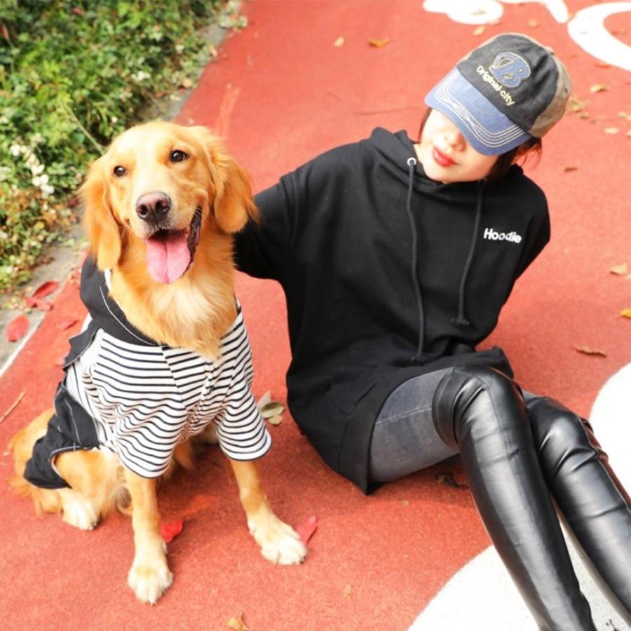 犬 服 ロンパース 防寒 つなぎ オーバーオール 裏起毛 あったか モコモコ 裏ボア 大型犬 中型犬 秋 冬 フルカバー 送料無料 Hptr B10 わんわん Square Garden 通販 Yahoo ショッピング