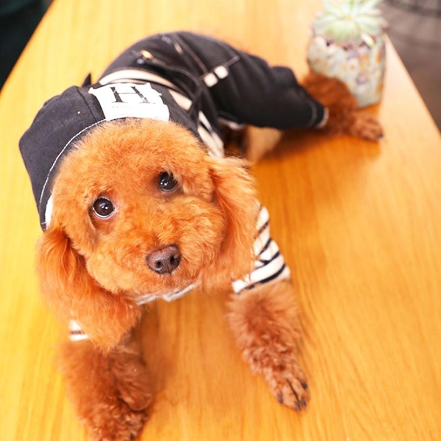 犬 服 ロンパース 防寒 つなぎ オーバーオール 裏起毛 あったか モコモコ 裏ボア 小型犬 中型犬 秋 冬 フルカバー 送料無料 Hptr S10 わんわん Square Garden 通販 Yahoo ショッピング
