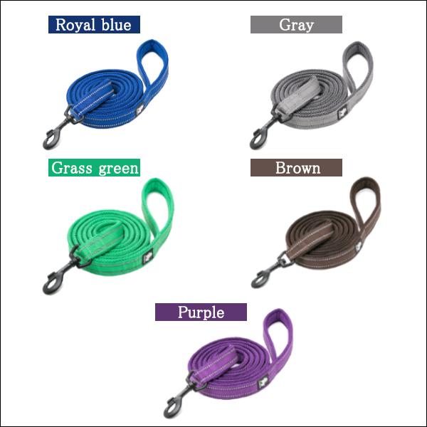 犬 リード おしゃれ かっこいい 小型犬 中型犬 大型犬 Truelove 持ちやすい メッシュ 丈夫 ソフトハンドル 軽量 全11色 110cm スタンダードリード TLL2111 | Truelove | 13