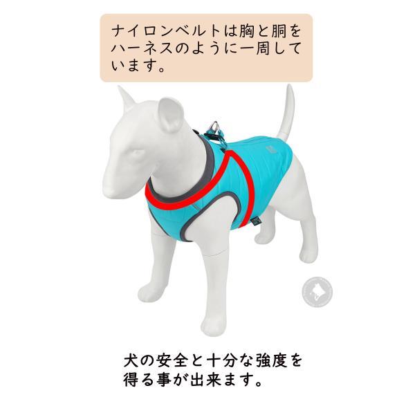犬 服 冬用 防寒 保温 ベスト 背面ジッパー 簡単着脱 3Mシンサレ ート 小型犬 中型犬 大型犬 Truelove ウォーマージャケットハーネス TLG2171_10