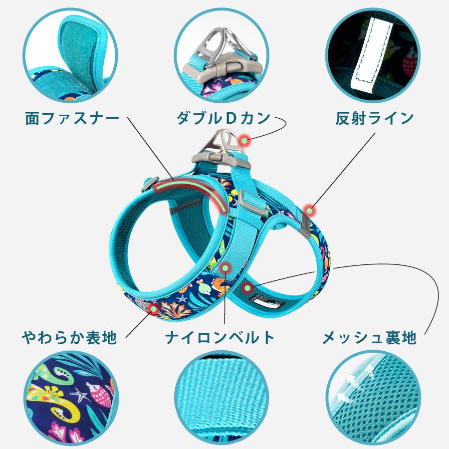 犬 ハーネス 軽い 可愛い 小型犬 中型犬 Truelove ブランド 痛く 犬 ハーネス 軽い 可愛い 小型犬 中型犬 Truelove ブランド 痛く