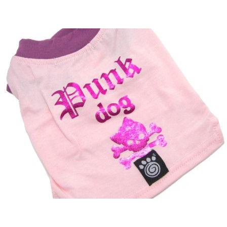 可愛いを体験♪特別価格商品犬のTシャツ【Punk Dog Pink】ペット用Tシャツ/犬服/犬の洋服/ペット服｜wanwan3dogs｜03