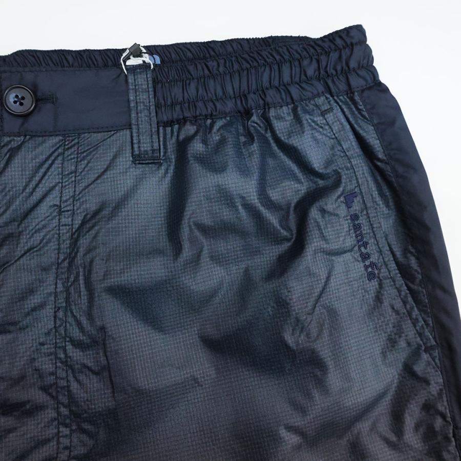 サンタフェ SANTAFE ワンポイント ロゴ ナイロン パンツ 52 3Lサイズ 123-62417 シャカシャカ メンズ