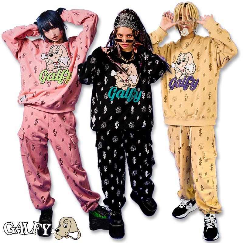 GALFY ガルフィー もんもん セットアップ 123003 トレーナー GALFY ガルフィー もんもん セットアップ 123003 トレーナー