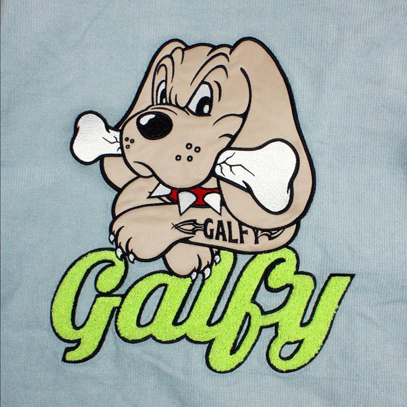 ガルフィー 激渋スタジャン GALFY 123007 秋冬 黒 サックス グリーン L XL｜wanwan｜18