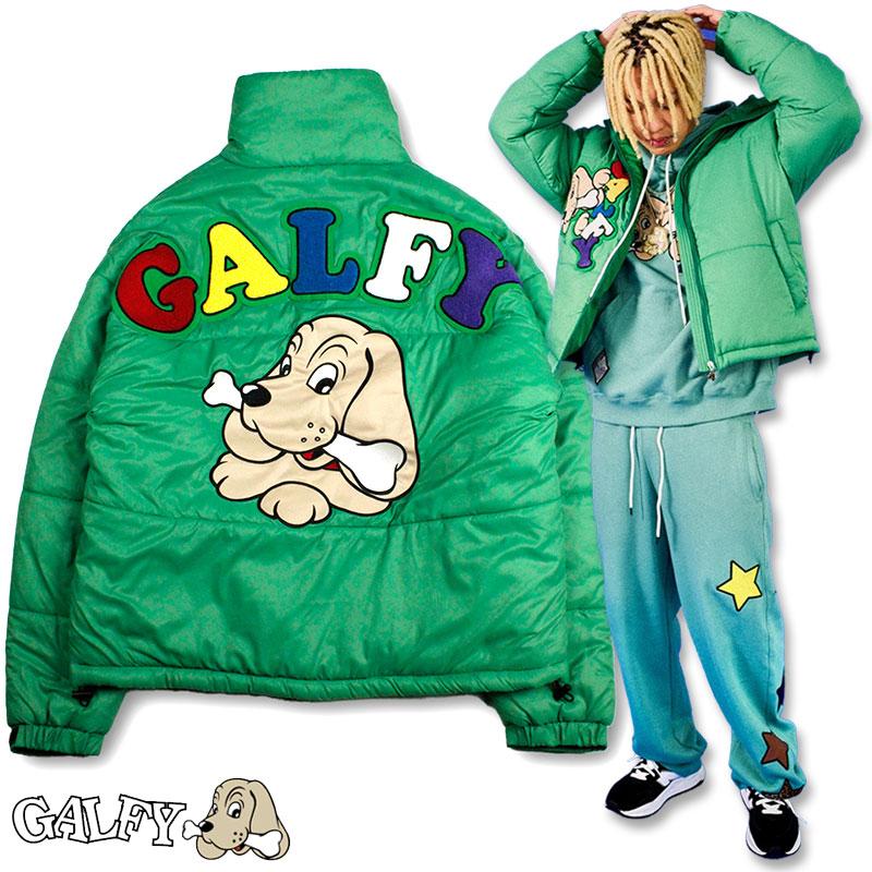 チャラ男ジャケット◇GALFY グリーン大型犬(XL) ガルフィー 新品