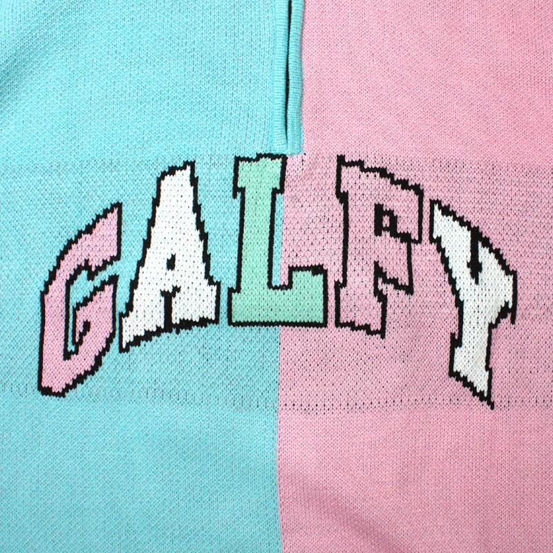 ガルフィー クレイジーわんわん大学セーター 124006 GALFY ニット ヤンキー ピンク レッド グリーン ブルー ブラック サックス L XL｜wanwan｜12