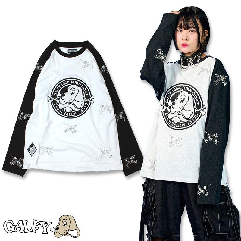 GALFY ガルフィー Tシャツ 長袖 ロンT ピカピカ注射器 ラグラン GALFY ガルフィー Tシャツ 長袖 ロンT ピカピカ注射器 ラグラン