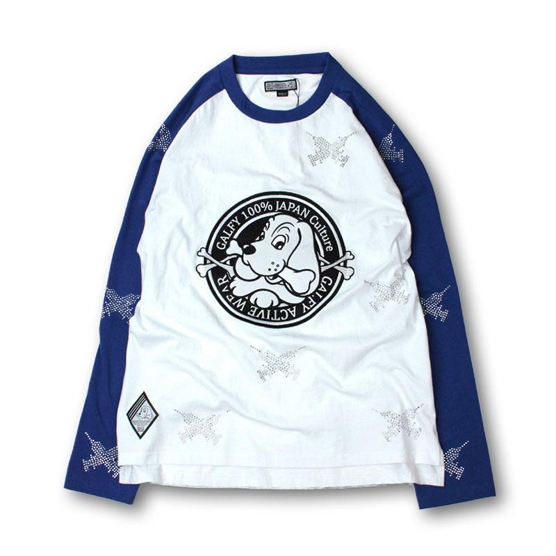 GALFY ガルフィー Tシャツ 長袖 ロンT ピカピカ注射器 ラグラン GALFY ガルフィー Tシャツ 長袖 ロンT ピカピカ注射器 ラグラン