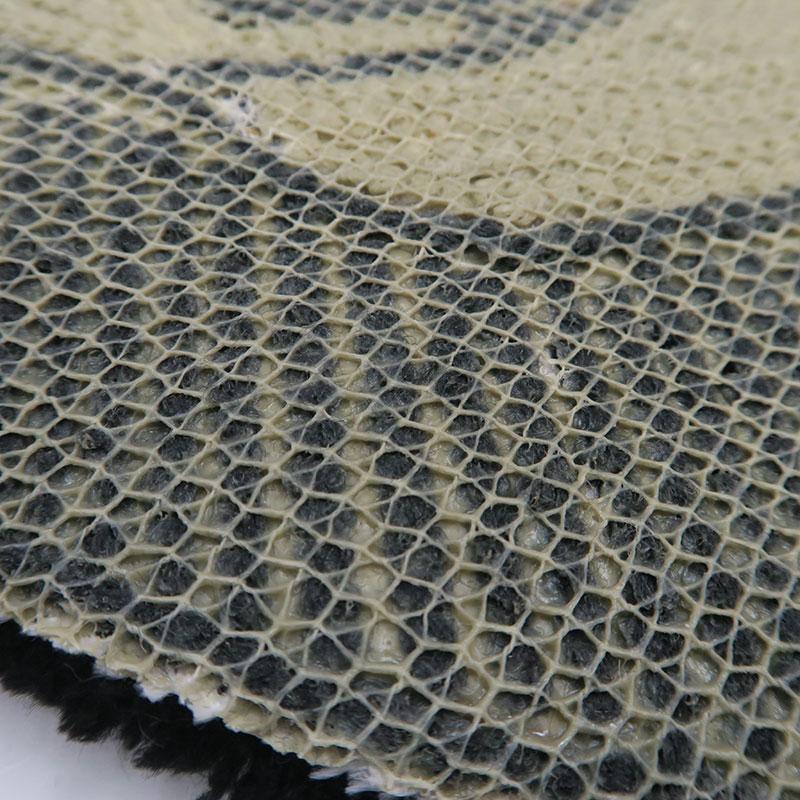 GALFY（ガルフィー） わんちゃん 踏み絵マット GALFY 124021 黒 白 犬