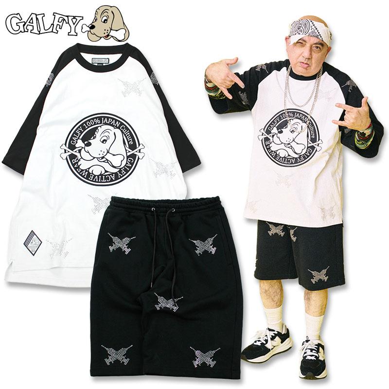 GALFY ガルフィー 半袖Tシャツ 短パン セットアップ 132004 GALFY ガルフィー 半袖Tシャツ 短パン セットアップ 132004