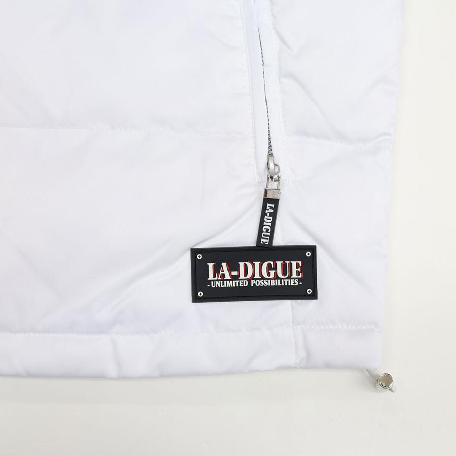ラディーグ LA-DIGUE ジップアップ ダウンジャケット 132004 ホワイト