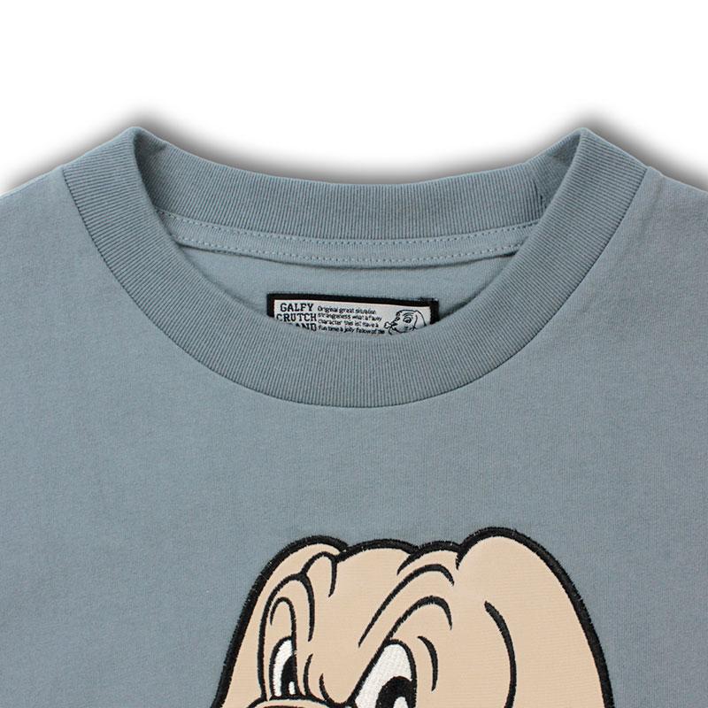 GALFY ガルフィー ビカビカ Tee 半袖Tシャツ 132035 白 黒 GALFY ガルフィー ビカビカ Tee 半袖Tシャツ 132035 白 黒