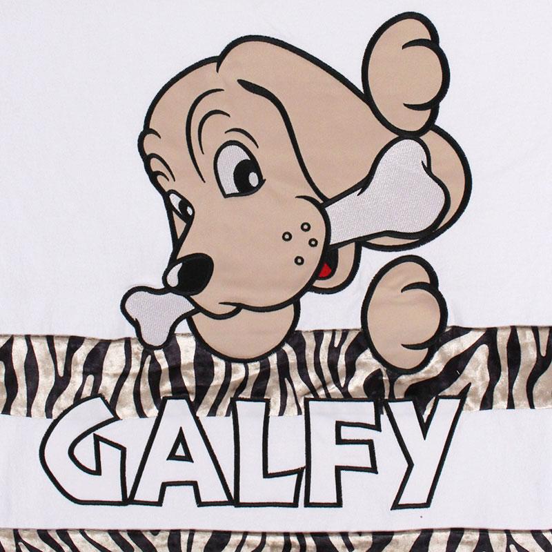 GALFY ガルフィー 小島 Tee 半袖Tシャツ 132040 白 ゼブラ 黒 虎 GALFY ガルフィー 小島 Tee 半袖Tシャツ 132040 白 ゼブラ 黒 虎