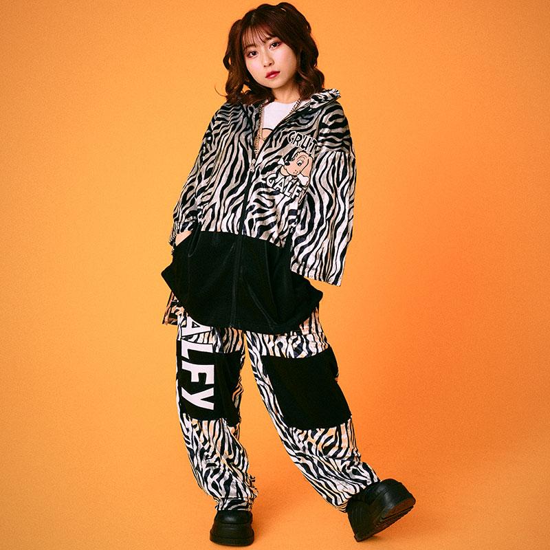 GALFY ガルフィー 大阪のおばちゃん SET UP 132041 白 ゼブラ 黒 GALFY ガルフィー 大阪のおばちゃん SET UP 132041 白 ゼブラ 黒