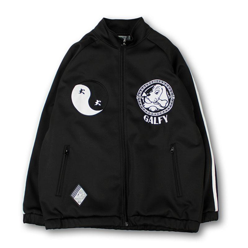 ガルフィー 少林寺犬法 トラックジャケット フレアトラックパンツ セットアップ SETUP GALFY 132085 132086  L XL ブラック イエロー グレー｜wanwan｜11