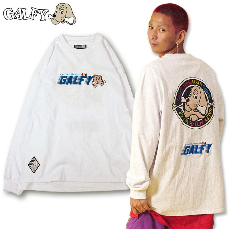 GALFY ガルフィー SPEED ロンTee 長袖Tシャツ 134018 白 黒 青 L GALFY ガルフィー SPEED ロンTee 長袖Tシャツ 134018 白 黒 青 L