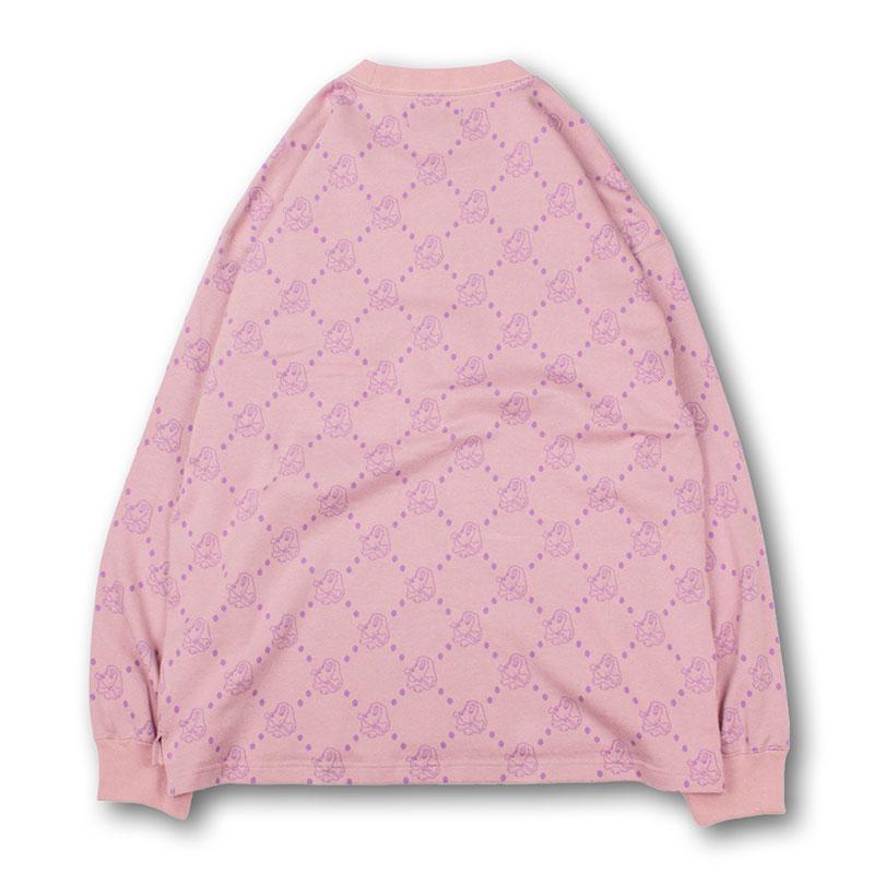 GALFY ガルフィー 紋紋ロンTee極 141005 長袖Tシャツ ブラック ピンク 