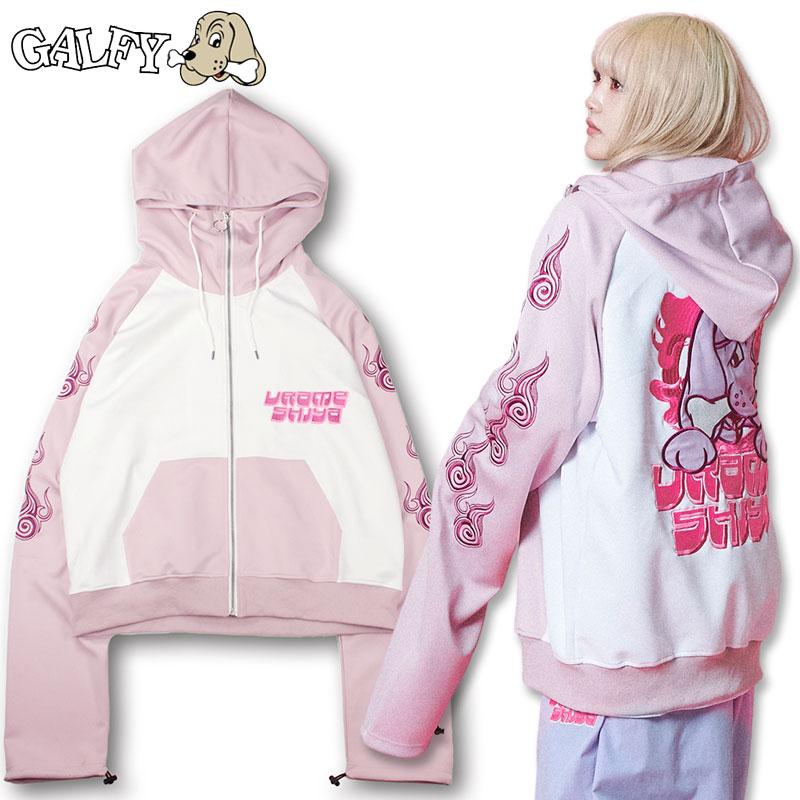 GALFY ガルフィー うらめしやパーカー 141007 ジップアップ GALFY ガルフィー うらめしやパーカー 141007 ジップアップ